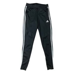 Adidas Women’s Black‎ 3-Stripes Track Pants XS Tapered Leg Athletic Joggers